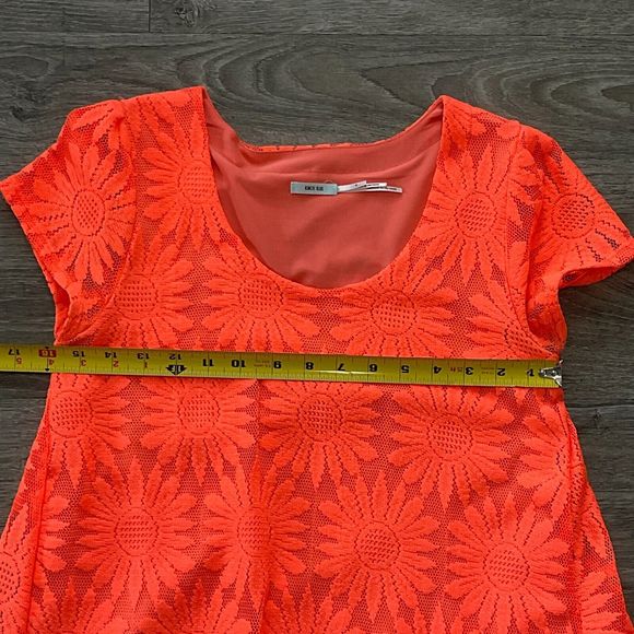 KIMCHI Blue Urban Outfitters Dress Daisy Lace Floral Lined Size‎ Small - Picture 8 of 8